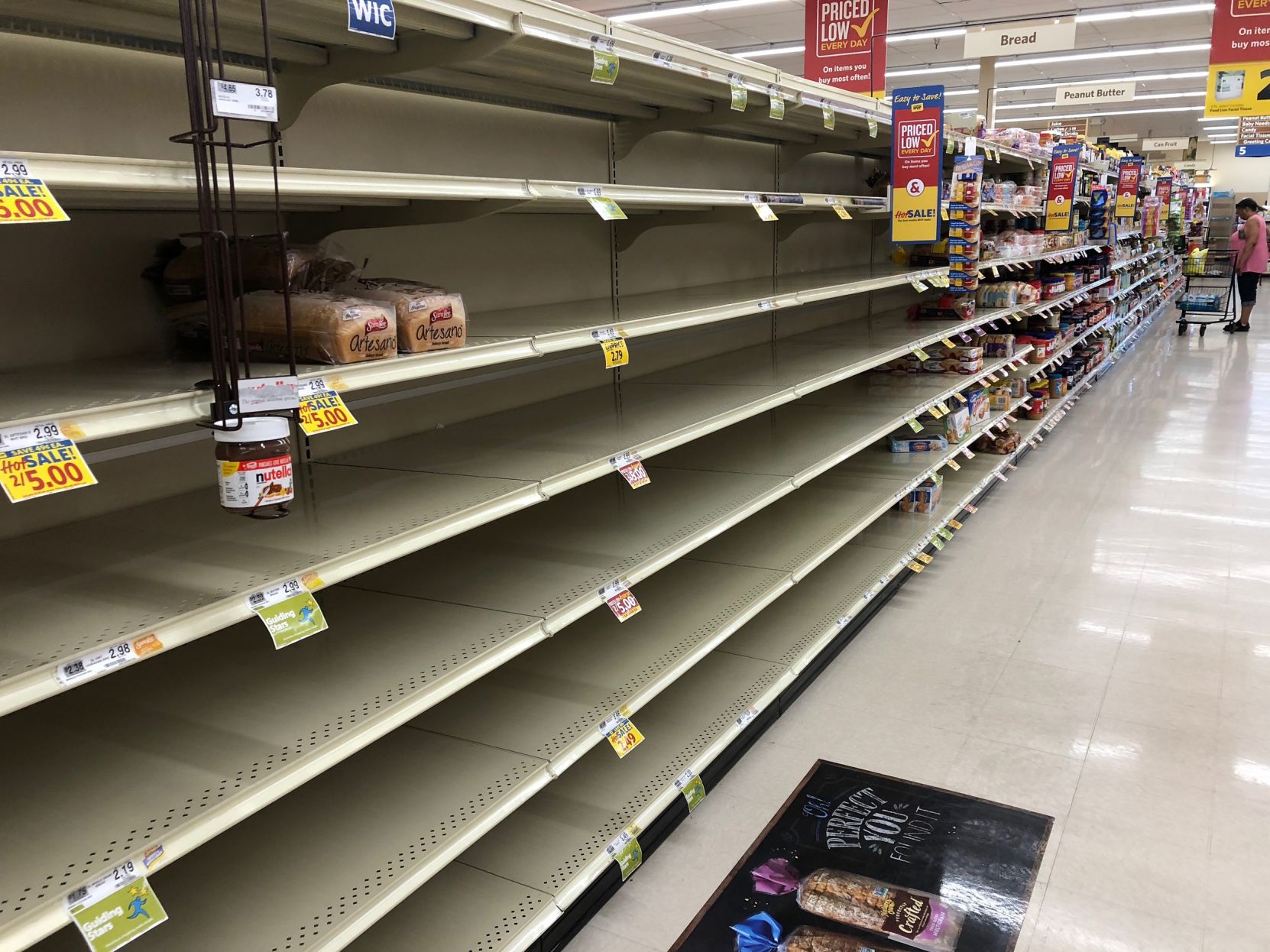 Bread aisle